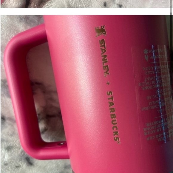Starbucks X Stanley Holiday Christmas Edition 40FL OZ Quencher Rare - Picture 3 of 11